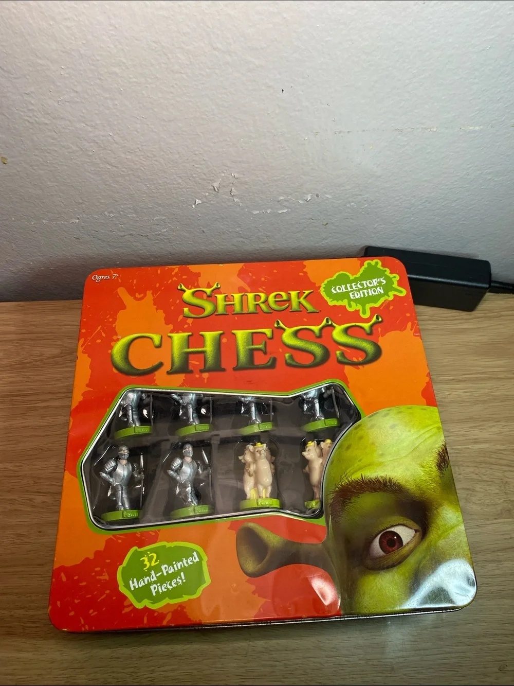 Shrek Chess Collector's Edition - Orange & Green Tin